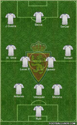 R. Zaragoza S.A.D. Formation 2015