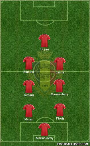 Belgium Formation 2015