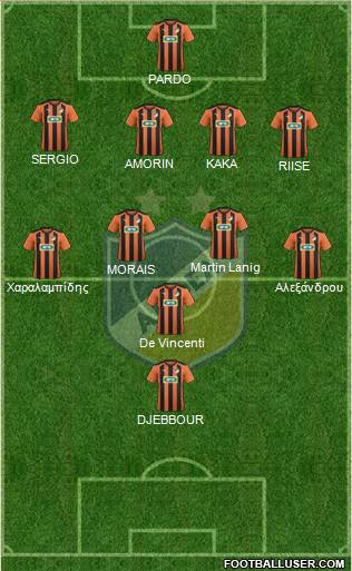 APOEL Nicosia Formation 2015