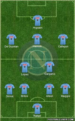 Napoli Formation 2015