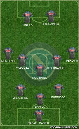 Napoli Formation 2015