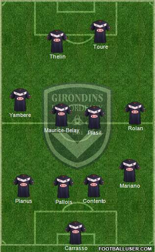 FC Girondins de Bordeaux Formation 2015