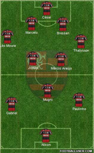 CR Flamengo Formation 2015