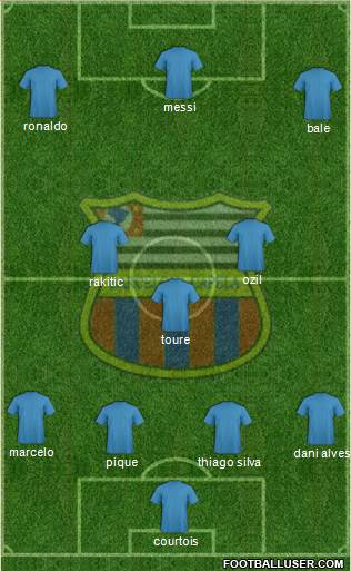 Barcelona EC (SP) Formation 2015