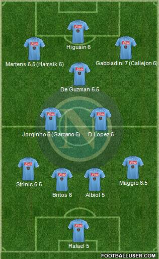 Napoli Formation 2015