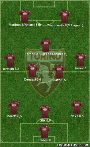 Torino Formation 2015