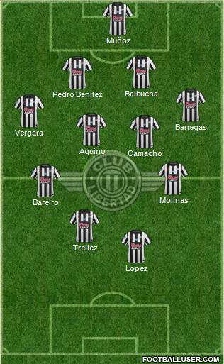 C Libertad Formation 2015