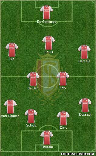 R Standard de Liège Formation 2015