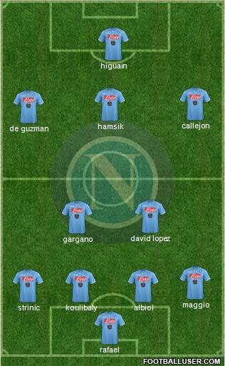 Napoli Formation 2015