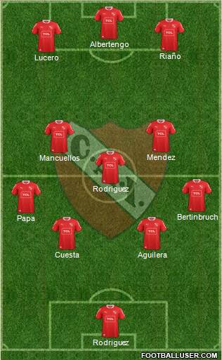 Independiente Formation 2015