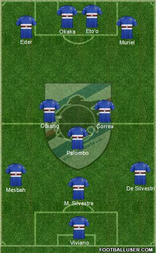 Sampdoria Formation 2015