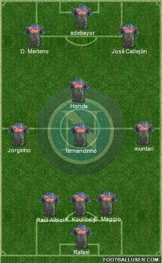 Napoli Formation 2015