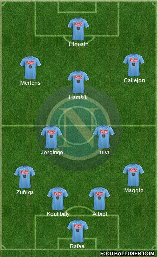 Napoli Formation 2015