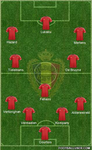 Belgium Formation 2015
