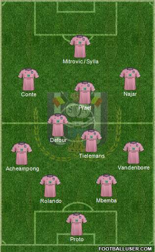 RSC Anderlecht Formation 2015