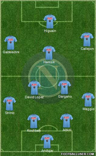 Napoli Formation 2015