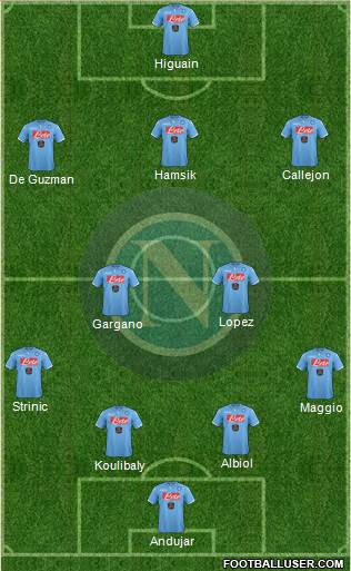 Napoli Formation 2015