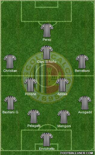 Ascoli football formation