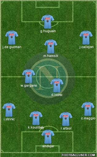Napoli Formation 2015