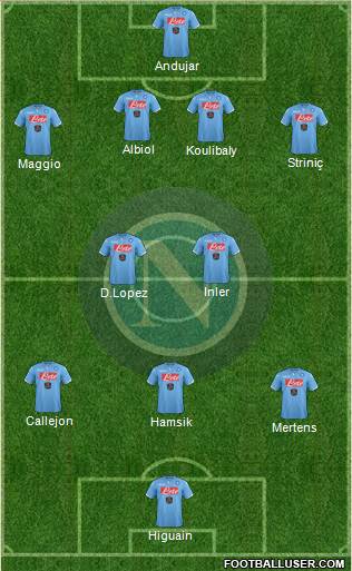 Napoli Formation 2015