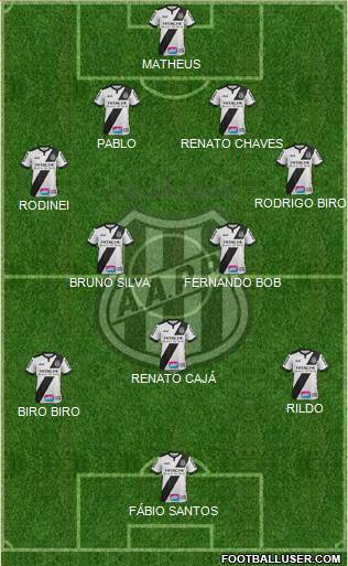 AA Ponte Preta Formation 2015