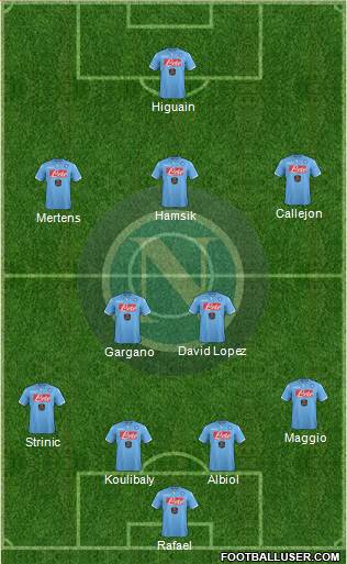 Napoli Formation 2015