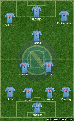 Napoli Formation 2015