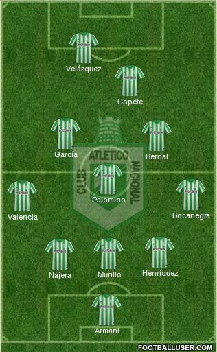 CDC Atlético Nacional Formation 2015