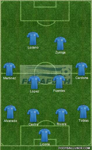 Honduras Formation 2015