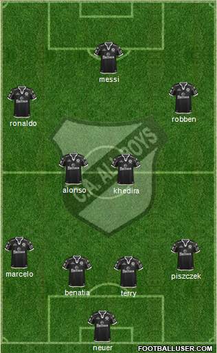 All Boys Formation 2015