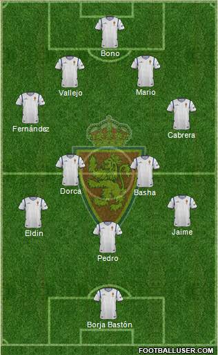 R. Zaragoza S.A.D. Formation 2015