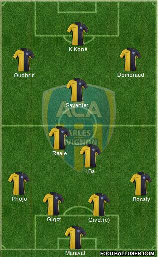 Athlétic Club Arles-Avignon Formation 2015