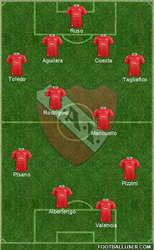 Independiente Formation 2015