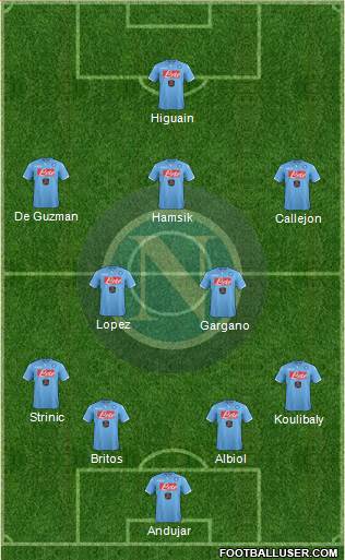 Napoli Formation 2015