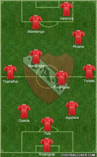 Independiente Formation 2015
