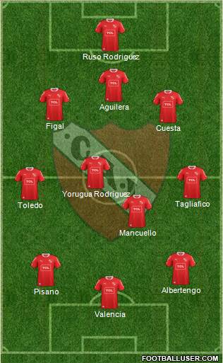 Independiente Formation 2015