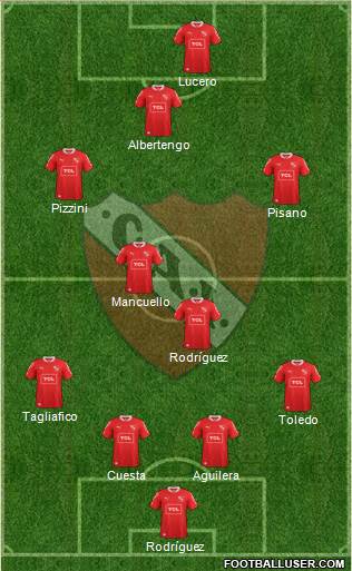 Independiente Formation 2015
