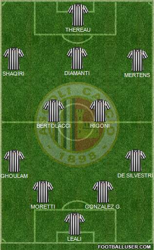 Ascoli football formation