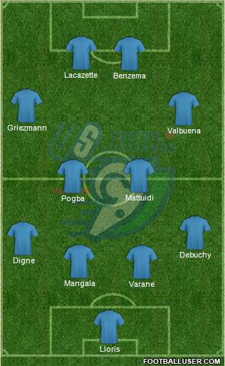 Union Sportive Créteil-Lusitanos Football Formation 2015
