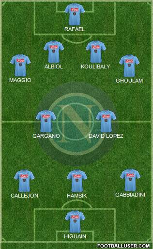 Napoli Formation 2015