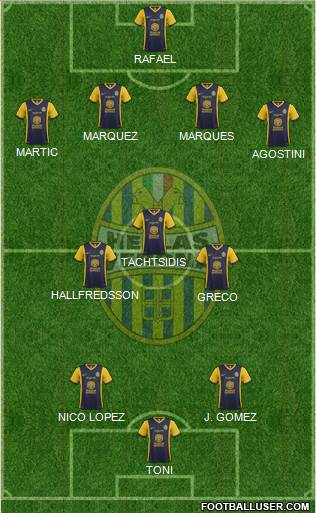 Hellas Verona Formation 2015