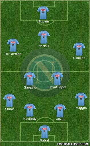 Napoli Formation 2015