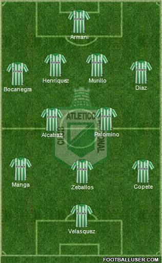 CDC Atlético Nacional Formation 2015