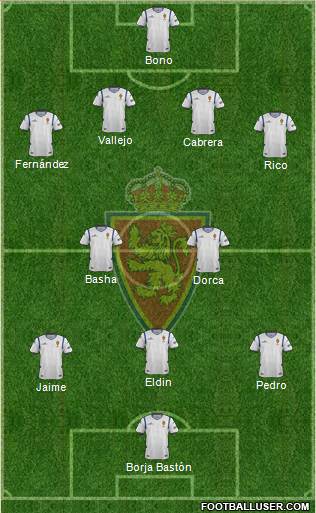 R. Zaragoza S.A.D. Formation 2015