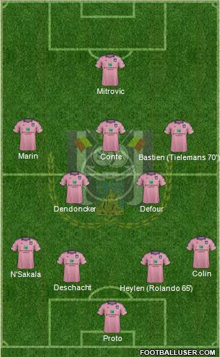 RSC Anderlecht Formation 2015