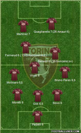 Torino Formation 2015