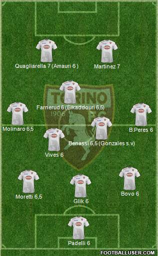 Torino Formation 2015