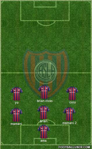 San Lorenzo de Almagro Formation 2015