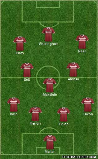 Northampton Town Formation 2015