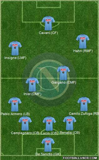 Napoli Formation 2015